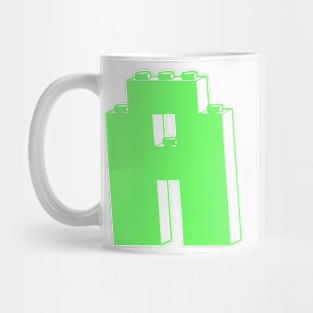 THE LETTER A, Customize My Minifig Mug